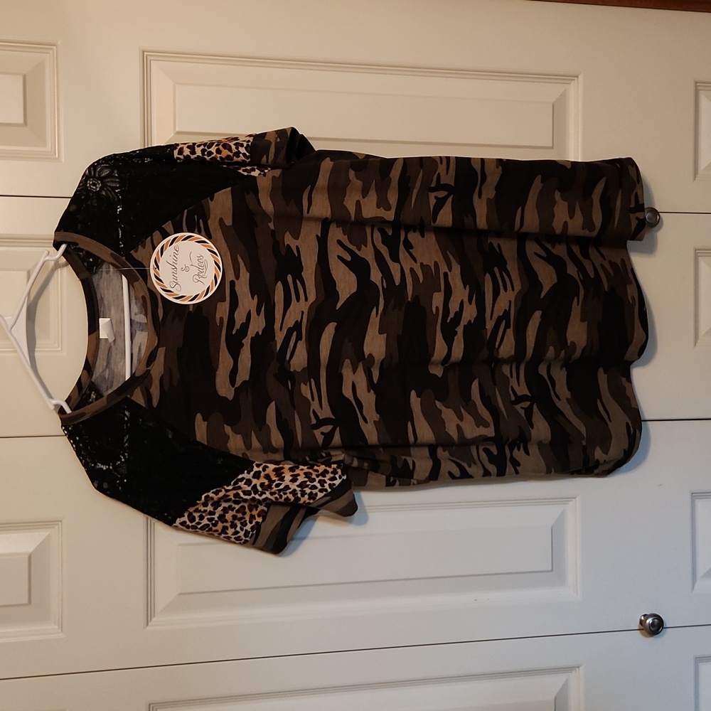 New camo top